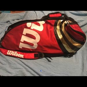 Wilson BLX 6 racket backpack